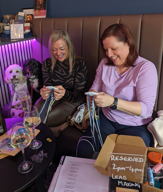 Our First Dog Lead Making Workshop!