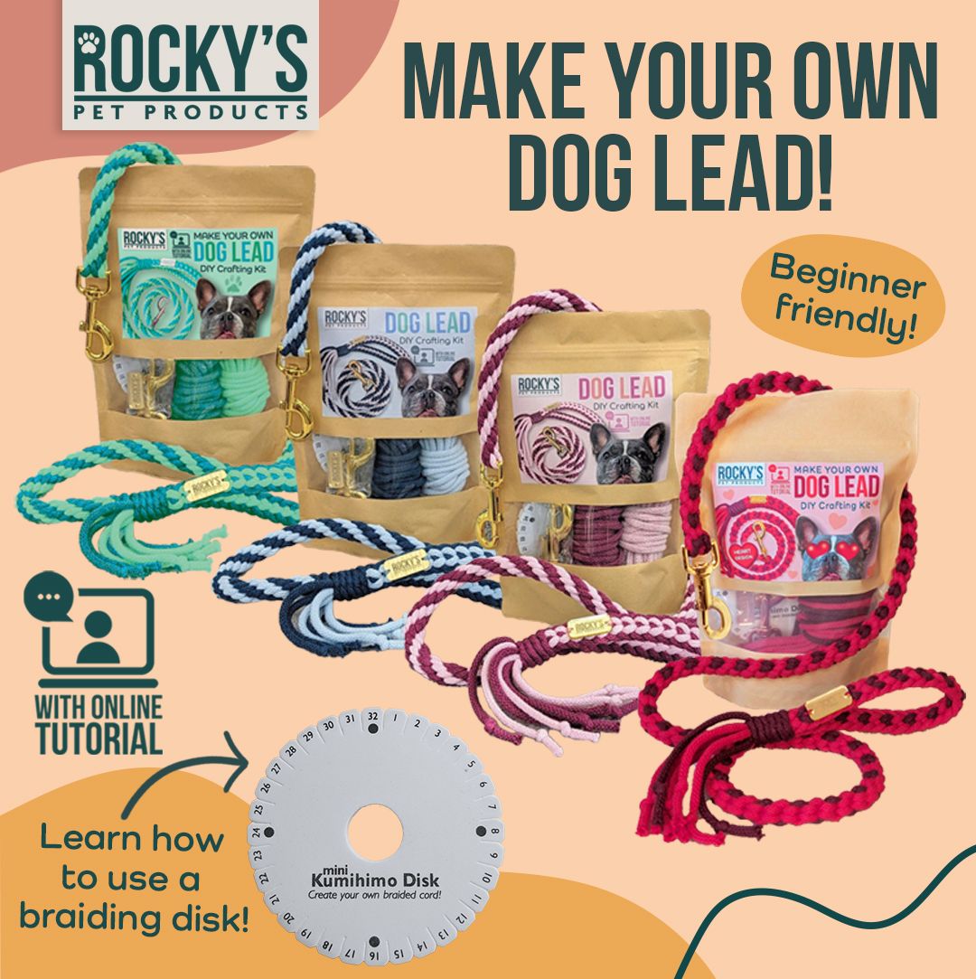 DIY Dog Lead Kit | Eco-Friendly Craft Gift for Dog Lovers