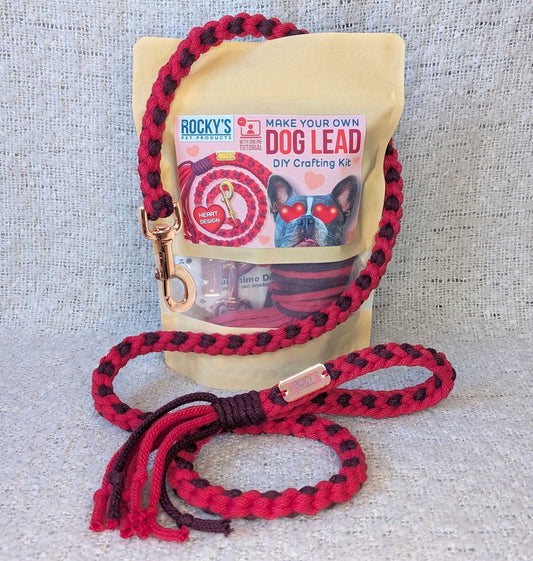 The Best Valentine's Day Gift for 2025: Rocky’s Pet Products Make Your Own Heart Pattern Dog Lead Crafting Kit