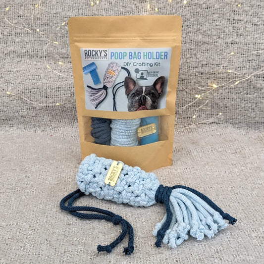 Make Your Own Macrame Dog Treat Bag Holder
