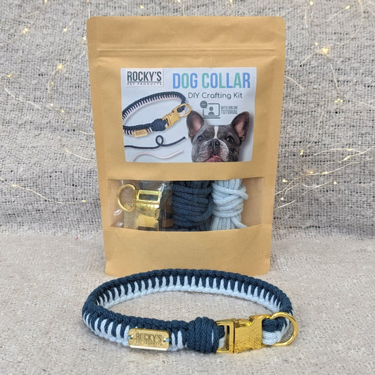 Make Your Own macrame dog collar DIY craft kit