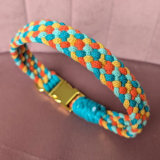 Make Your Own Basket Weave Dog Collar Digital Download how-to Guide