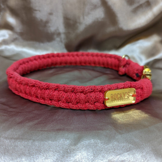 Handmade Macrame Dog Collars