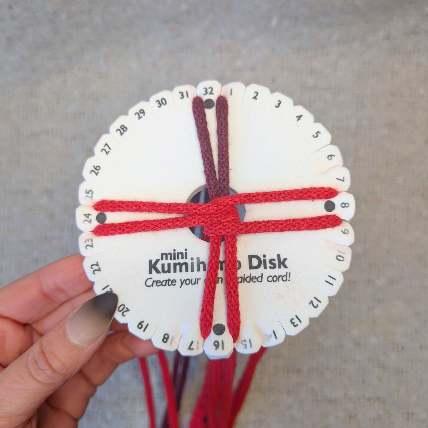 Kumihimo Disk making Macrame Dog Lead