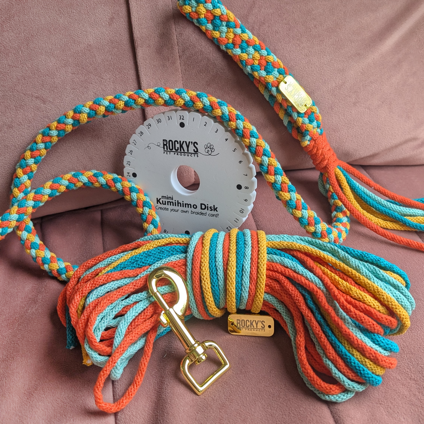 Dog Lead DIY Crafting Kit | Basket Weave Pattern | Make Your Own Dog Lead