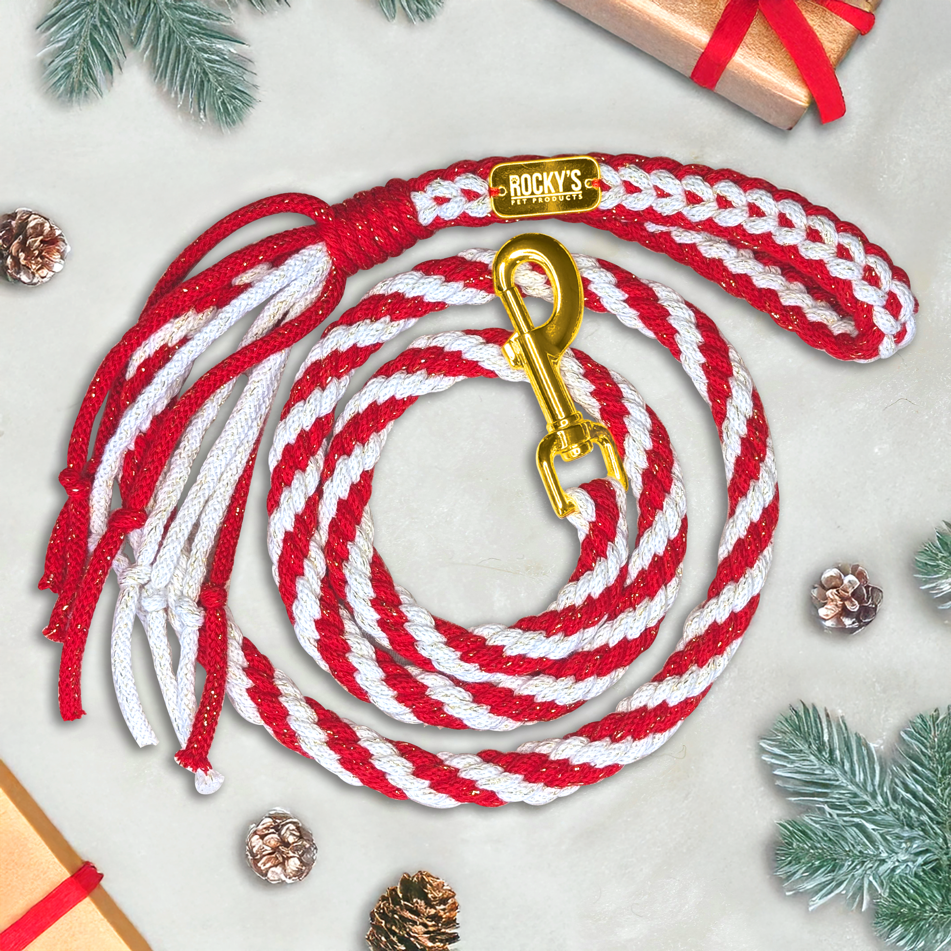 Handmade macrame make your own dog lead
